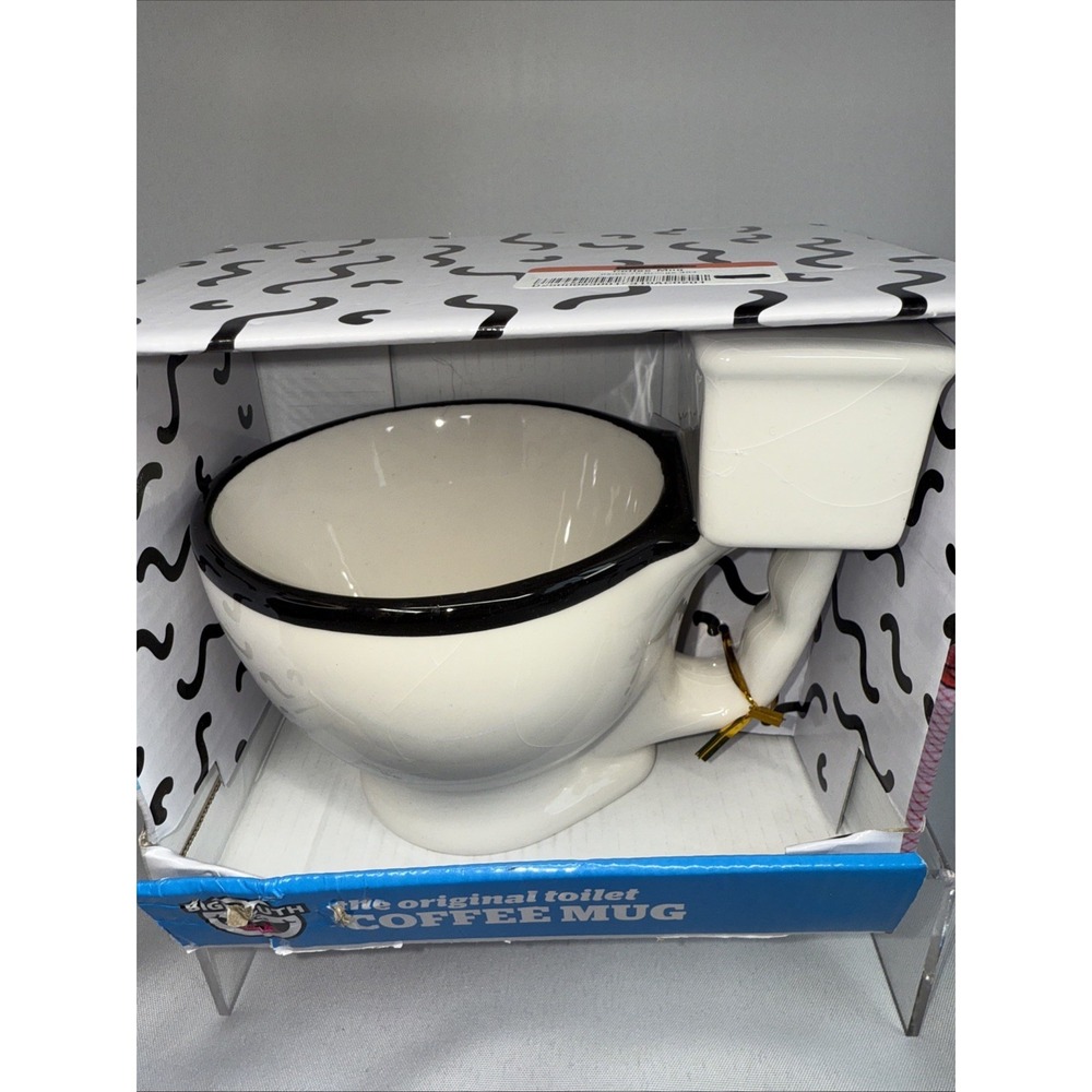 BigMouth INC The Original Toilet Mug 20oz Ceramic Coffee Cup Drink From The Bowl - Picture 4 of 8